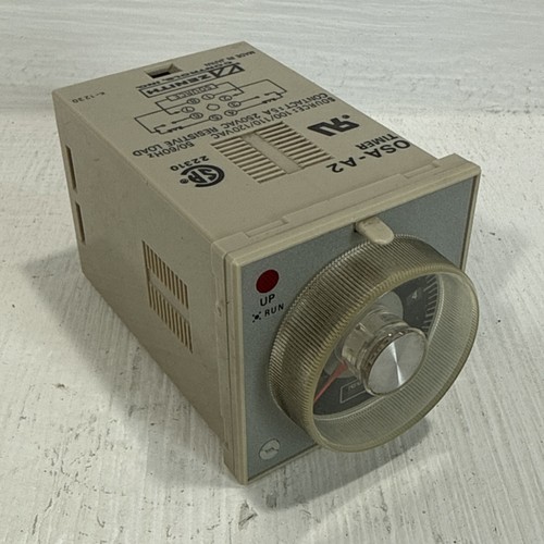 Zenith Controls OSA-A2 Adjustable Solid State Timer 5A 250V 8-Pin 100/110/120VAC