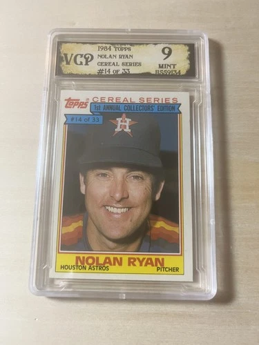Nolan Ryan Graded 1984 Topps Ralston Purina - Nolan Ryan #14