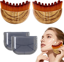 Lymphatic Drainage Face Brush Set for Sculpting and Puffiness Relief
