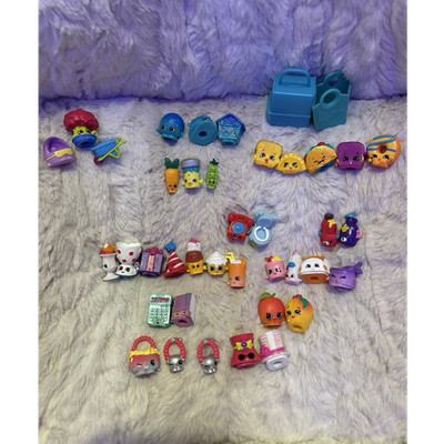 Shopkins Mixed Lot Collectible Figures Animals. Some rare some common 