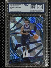 Panini 2022-23 Chronicles DP Revolution Jalen Brunson #79 Cubic /50 CGA 8.5