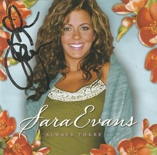 Sara Evans Autographed Always There CD