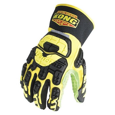 Ironclad Performance Wear Sdx2-Had-04-L Impact Resistant Gloves,Sz L,Ylw/Grn,Pr
