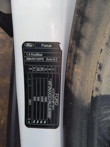 Sicherheitsgurt Vorne Links für FORD FOCUS BERLINA (CGE) Active 2019 442853 - Bild 3 von 9
