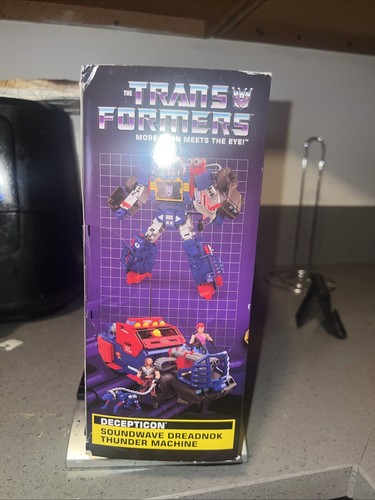 Transformers Collaborative G.I. Máquina Joe Mash-Up Soundwave Dreadnok Thunder - Imagen 2 de 7