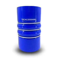 Silicone Blue Hump Hose Charge Air Cooler 3 1/2" x 6 3/8" for Semi Trucks