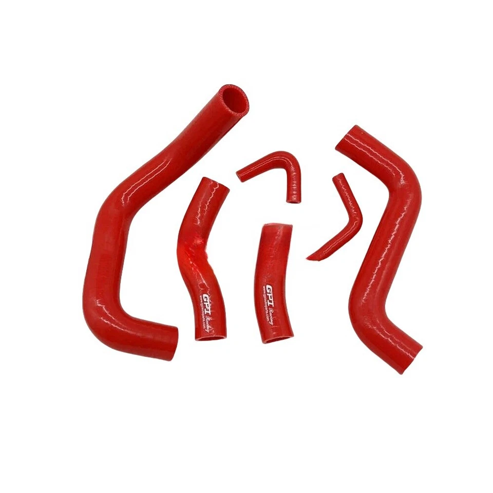 Manguera de silicona refrigerante radiador NEGRA PARA 2002-2007 Kawasaki ZRX1200R ZRX1200 Foto 3 de 3