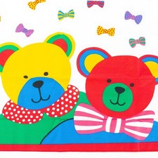 Vintage Teddy Bear Pillowcases 1990s Standard...