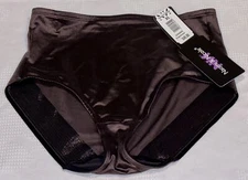 NAOMI NICOLE Waistline Espresso Dk Brown Medium Control Brief Women M 6 L 7 XL 8
