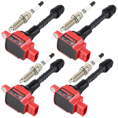 4 Pack For Nissan Sentra L4 1.8L 2002-2006 Ignition Coils and Spark Plugs UF351 - Picture 15 of 15