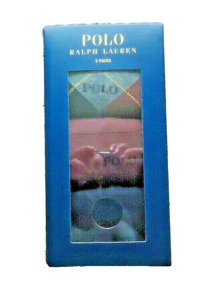 Calze Polo Ralph Lauren Uomo Cotone Vino Navy Multi Pony Logo Confezione Regalo 3