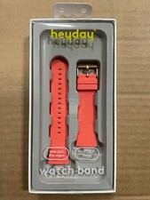heyday Fitbit Versa Silicone Watch Band - Coral / Salmon