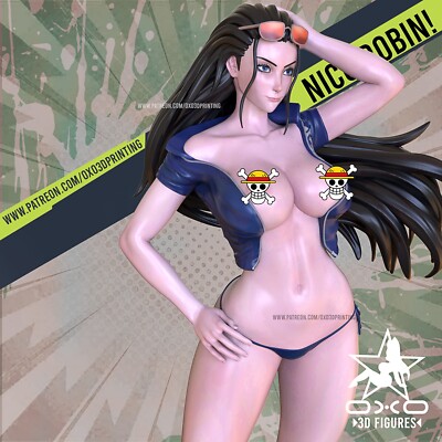 Nico Robin 12K Ultra-High-Detail Resin Figure  18 cm  Nsfw or Swf | eBay