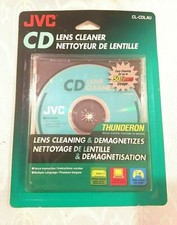 JVC CD Lens Cleaner Thunderon Lens Cleaning  Demagnetizes CL-CDLAU 50 times