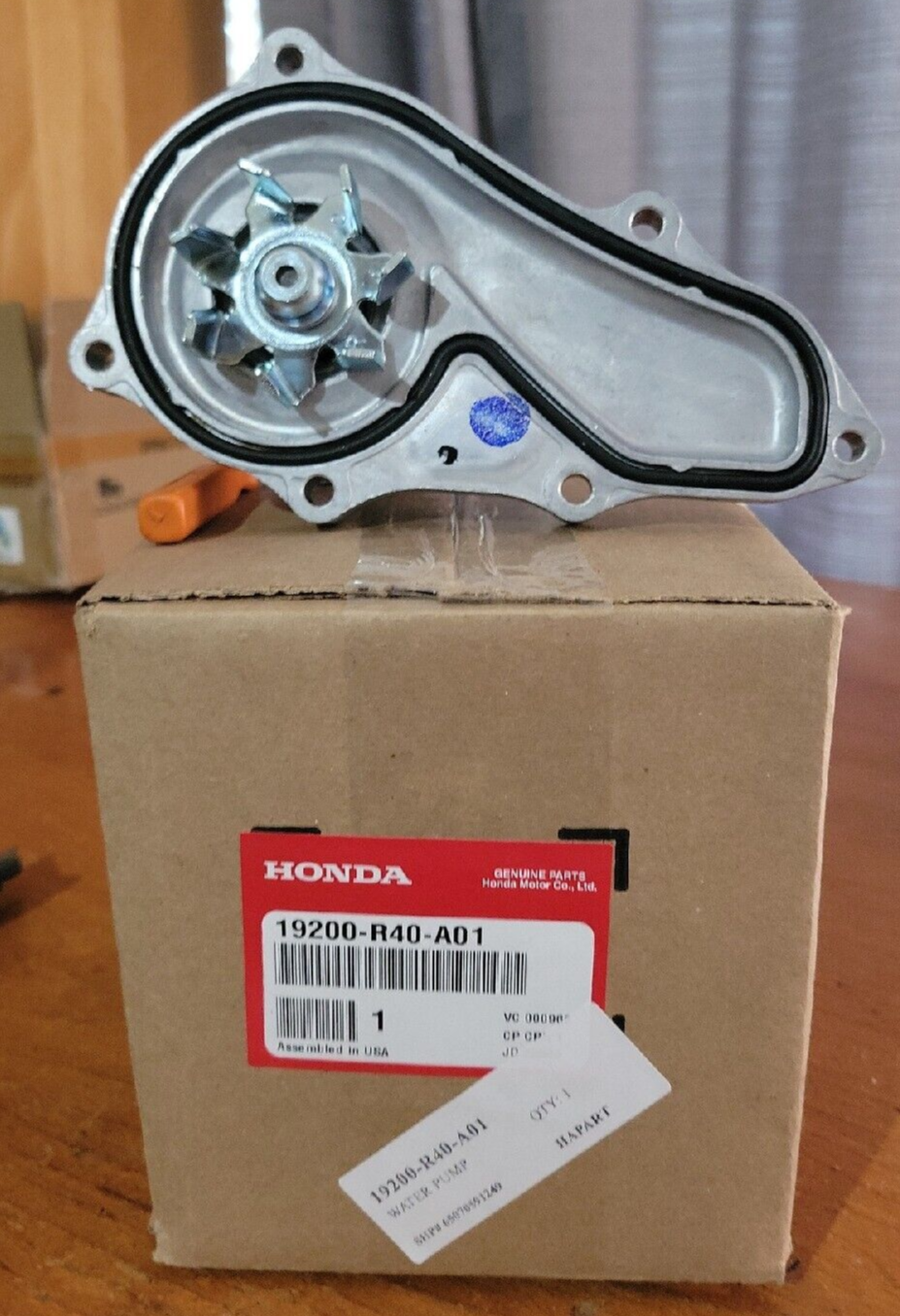 Genuine OEM Honda Acura K24 Water Pump NEW SEALED 0812 ACCORD TSX CRV