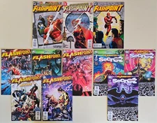 Flashpoint #1-3 2009 #1-5 2011 Secret Seven #1-3 Modern Age Comic Lot-11