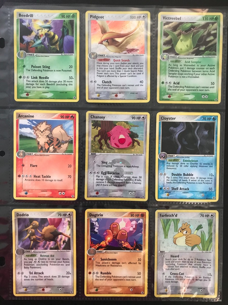 ポケモンカード　海外　EX リーフグリーン　デッキ　未開封　2004年発売 EX FireRed & LeafGreen set 2004 Pokémon trading card TCG NM/LP