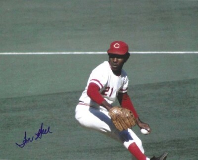Tom Hall Reds Signed 8x10 TOM HALL Cincinnati Reds Autographed photo - w/COA | eBay