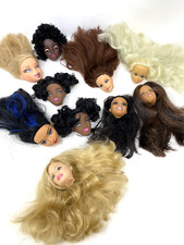 Fashion Dolls Heads Lot For Ooak