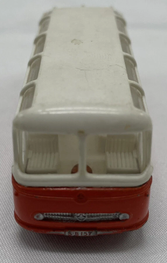 Caja Matchbox Lesney 68-B Mercedes Coach naranja y blanco BPW tipo E (ver fotos) Foto 3 de 4