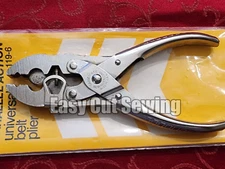 Sargent Belt Plier Tool Hole Punch Sewing Machine  Leather Treadle Belts USA 