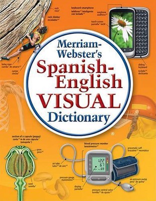 Spanish-English Visual Dictionary by Merriam-Webster (English) Paperback Book