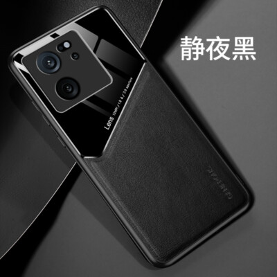 For Xiaomi 13T Pro Luxury Shockproof Magnetic PU Leather Acrylic