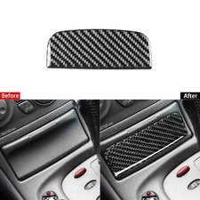 Real Carbon Fiber Cigarette Lighter Storage Panel Cover For Toyota Celica 00-05