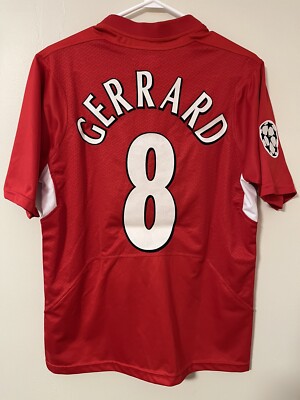 🔥steven gerrard liverpool jersey - 2005 Champions League (Mens