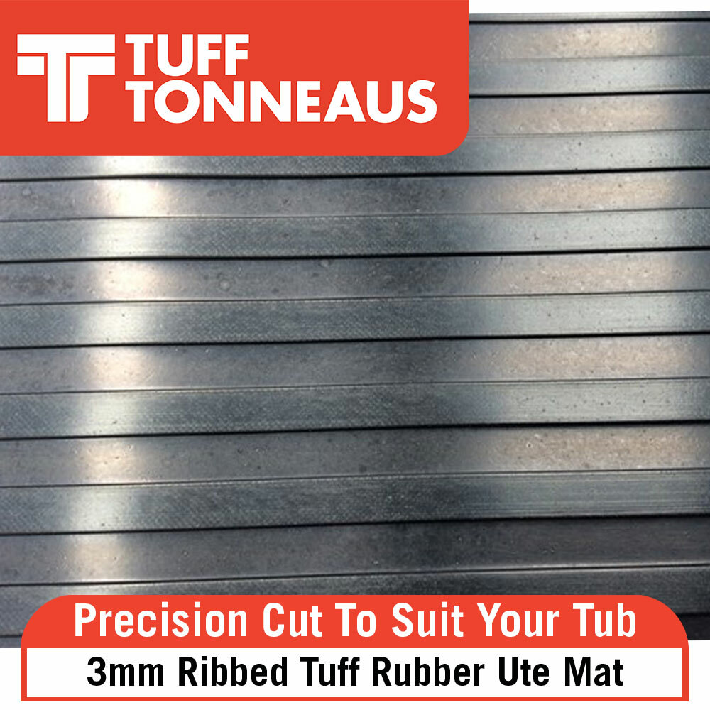 Rubber Ute Mat For Ford Next Gen Ranger Dual Cab (Jul 2022Cur) w