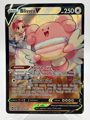 Blissey Chaneira V - Silberne Sturmwinde - TG22/TG30 - Pokemon Karte - Englisch