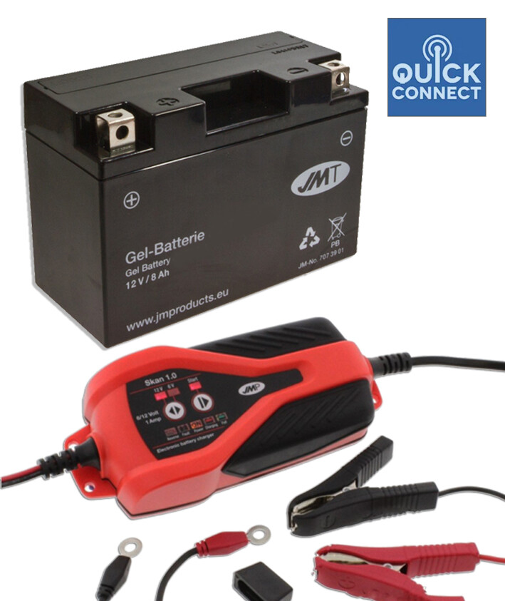 Honda CBF 125 M 2011 YTX7L-BS Gel Battery Charger UK