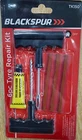 MOTORCYCLE CAR VAN TUBELESS TYRE PUNCTURE REPAIR KIT TIRE TOOL PLUG