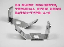  QUICK CONNECT TANDEM DUAL SPLITTER CONNECTOR, EATON STYLE A6, 25-PIECES 45°&90°