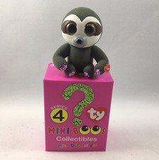 2019 TY Beanie Boos Mini Boo DANGLER Sloth SERIES 4 Collectible Figure (2 INCH)