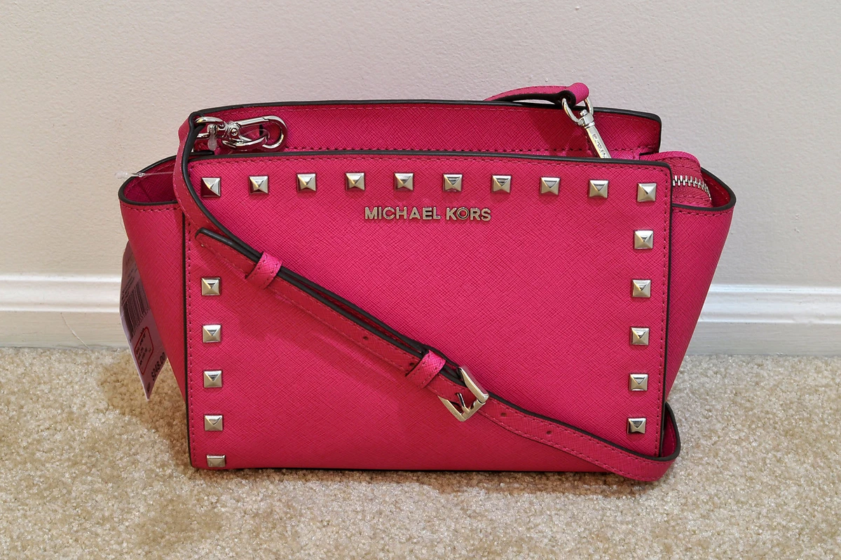 MK Selma Mini Messenger Bag Stud