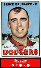 1967 Topps - #276 Bruce Brubaker EX