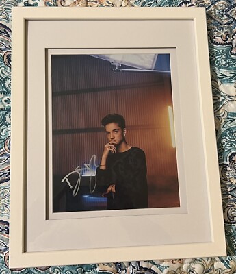 Daniel Seavey Autograph (w/ Frame)
