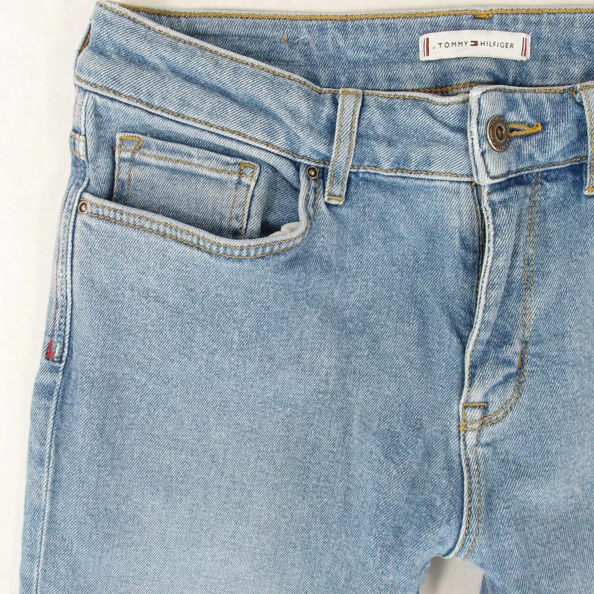 Womens Tommy Hilfiger VENICE RW Slim Skinny Stretch Blue Jeans W29