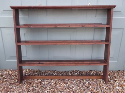 Antique Oak Dresser Rack Open Shelves Ebay