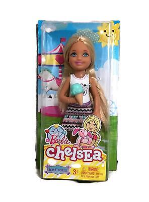 Barbie Chelsea Dolls & Ice Cream Gelato Cafe Playset GBK87 New Girls Xmas Toy 3+