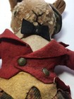 1930s? GUND Stuffed Rabbit SCOTTISH COSTUME kilt 15.5-inches tall +ears  — photo 7