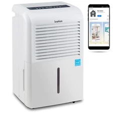 Ivation 4,500 Sq Ft Smart Wi-Fi Energy Star Dehumidifier with App