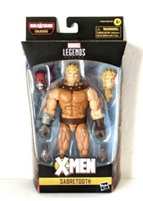 Marvel Legends Series X-Men    Age of Apocalypse    Sabretooth w  Colossus BAF