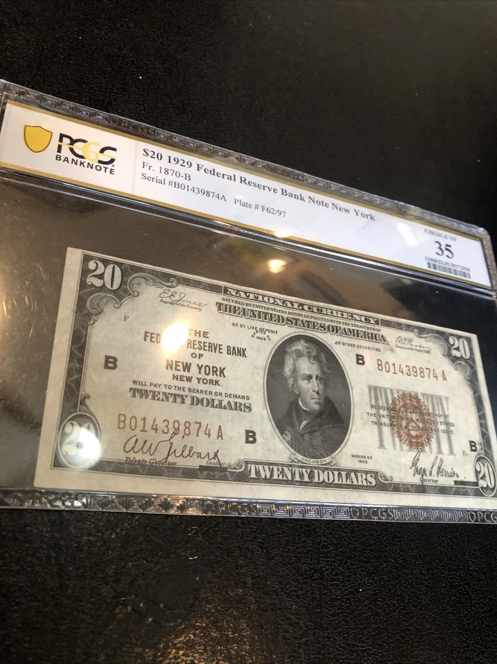 National Bank Note New York PCGS BANKNOTE 35 Vf  Highly collectable authentic - Image 3 of 4