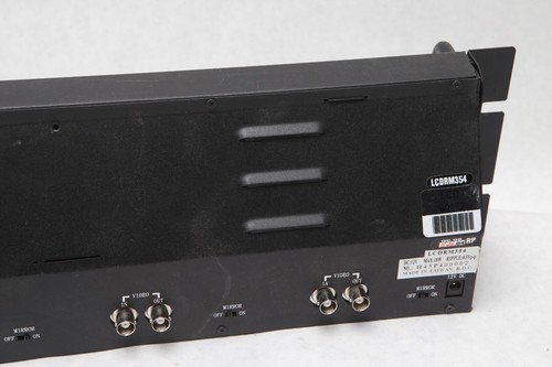 Accelevision LCDRM354 Rack Mount 3.5" Display 4-Screen LCD Monitor NO CORD R43 - 第 6/7 張圖片