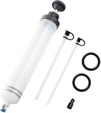 ESTRATTORE ASPIRATORE FLUIDI POMPA A SIRINGA A MANO PER CAMBIO OLIO MOTORE 500CC