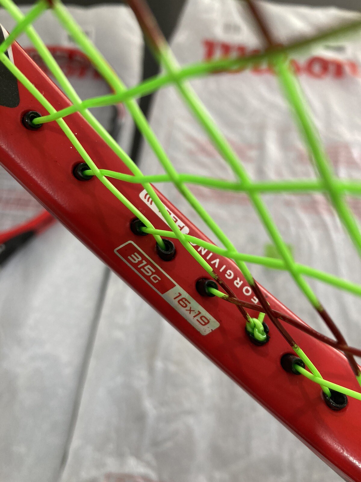 2 Tennis Rackets Wilson Pro staff RF97 v10 4 3/8 eBay