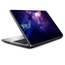 Universal Laptop Skins Wrap for 14" - dark solar burst galaxy nebula