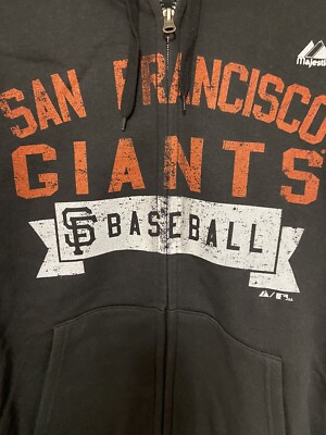 MLB San Francisco Giants MajesticジャケットS San Francisco Giants Majestic Jacket Mens Size Large Gray
